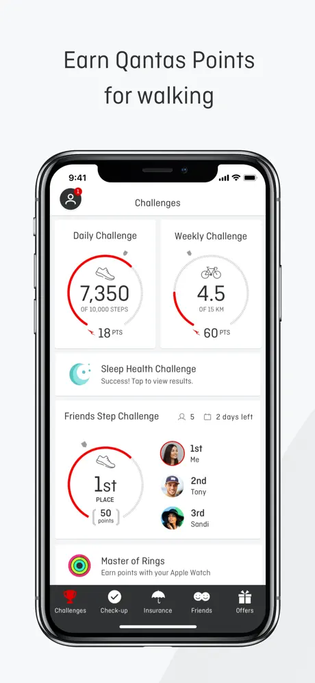 Qantas Wellbeing App